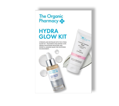 ערכת טיפוח פנים The Organic Pharmacy Hydra Glow Kit 80 ml – תמונה 2