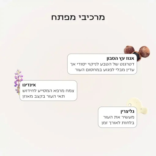 תרחיץ פנים טיפולי לעור פנים שומני, אדמומי ומגורה | Kamedis SEBO CONTROL (T-Zone) – תמונה 3