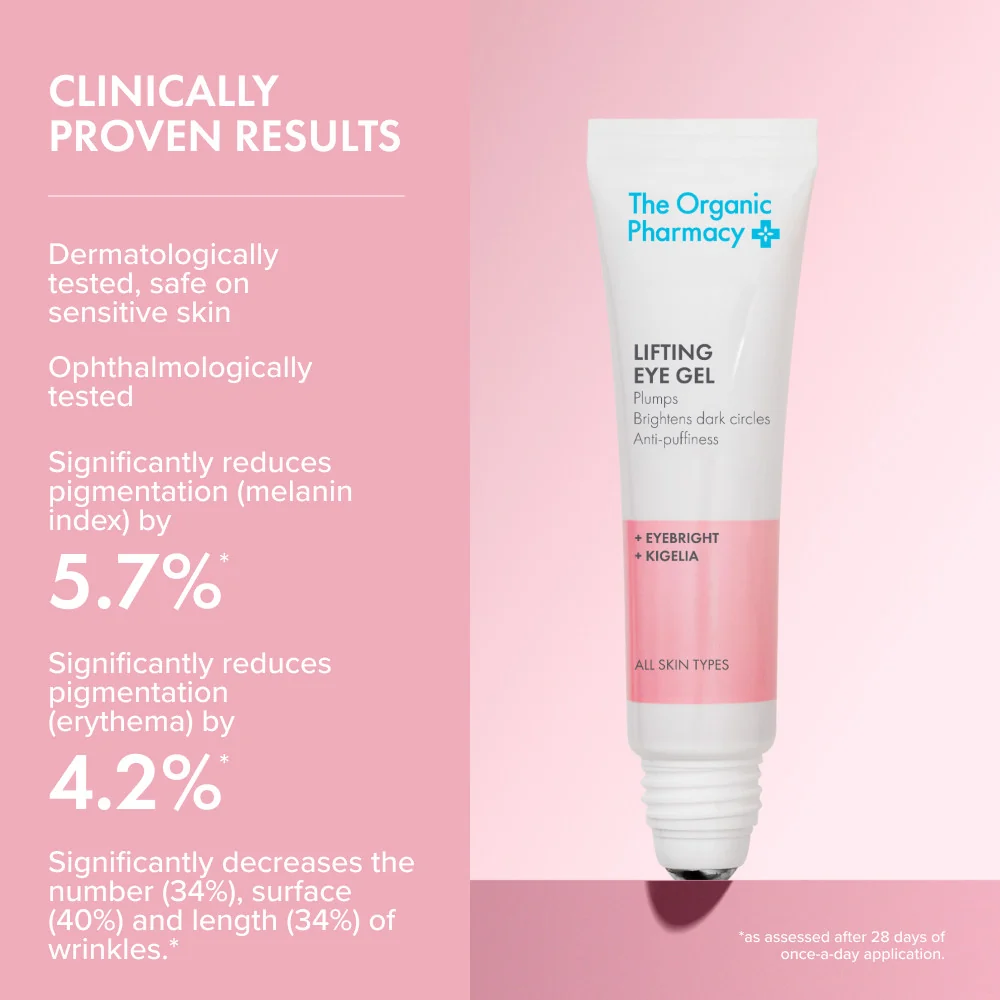 ג'ל עיניים קליל ומרענן אורגניק פארמסי - The Organic Pharmacy – תמונה 3